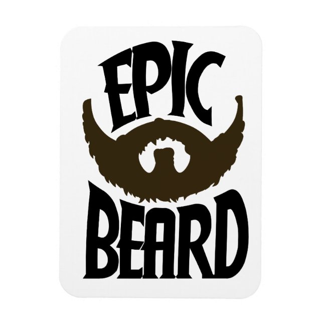 Íman Epic Beard (Vertical)