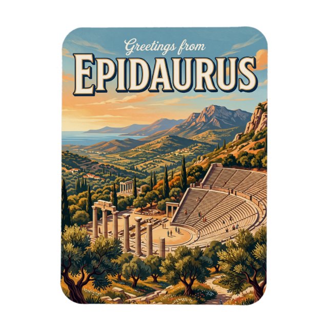 Íman Epidaurus Grécia (Vertical)