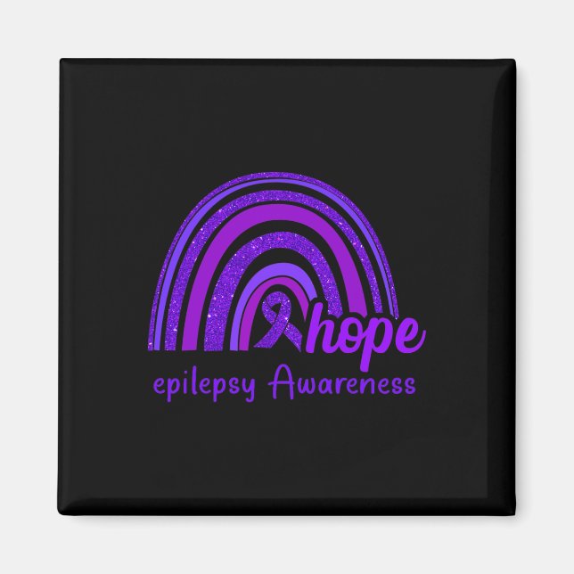 Íman Epilepsia Consciência Esperança Arco-Íris (Frente)