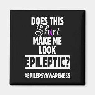 Íman Epilepsia Consciencialização Olhar Sobrevivente Gu