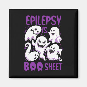 Íman Epilepsia é Dia de as Bruxas engraçado de Boo Shee