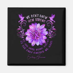 Íman EPILEPSY SENSIBILIZAÇÃO Flor Não sabemos quão fort