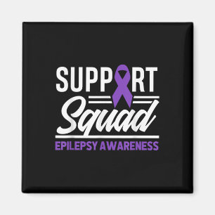 Íman Epilepsy Warrior Suporta Esquadrão Suporte Epileps