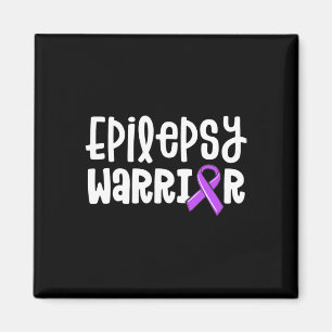 Íman Epilepsy Warriors Kids Purple Ribbon Awarée