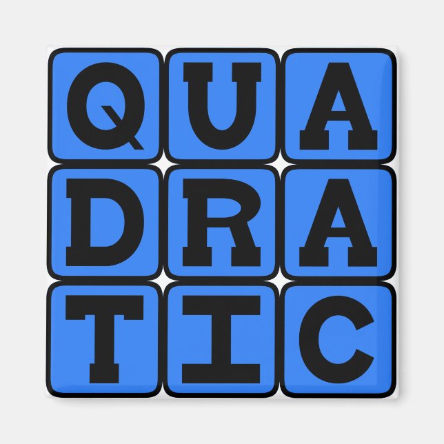 Íman Equação Quadrática, Matemática (Frente)