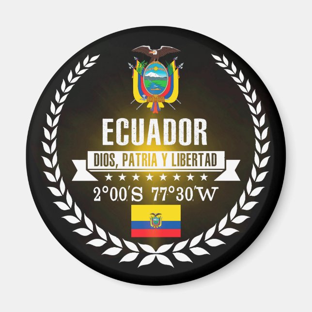 Íman Equador (Frente)