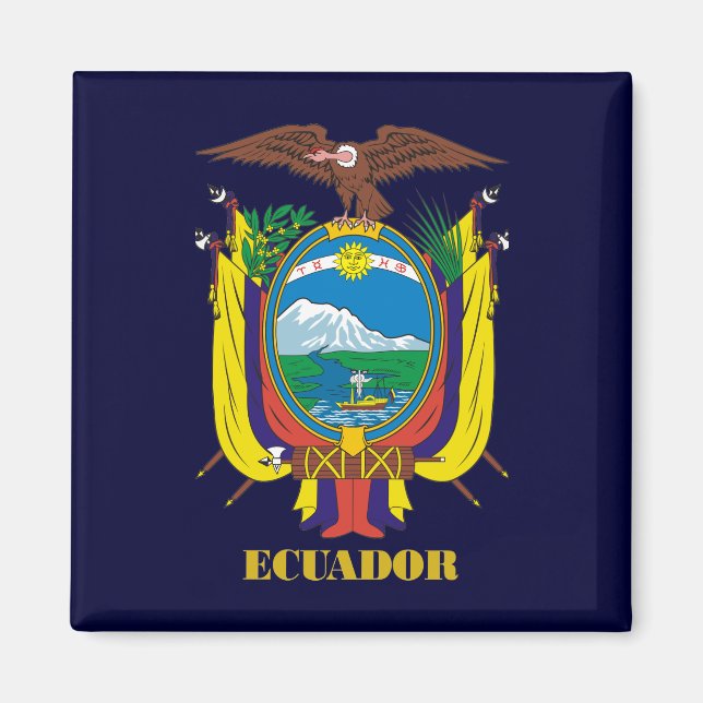Íman Equador COA (Frente)