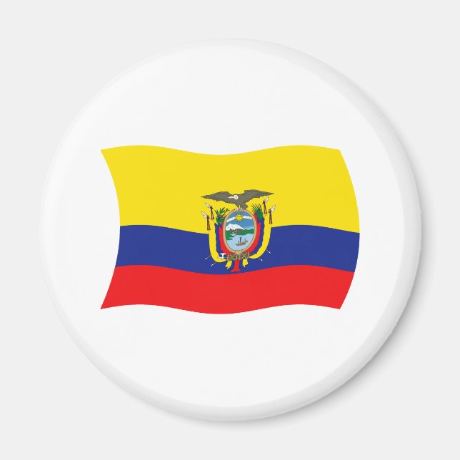 Íman Equador - Magnet Flag (Frente)