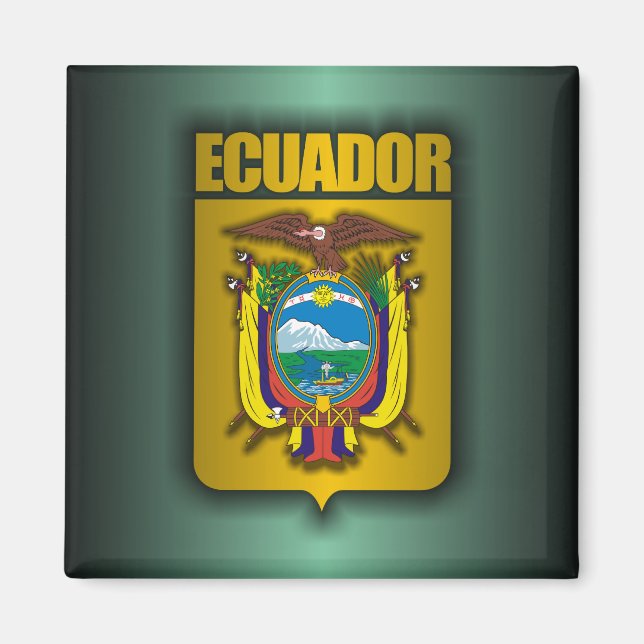 Íman "Equador Steel" (Frente)
