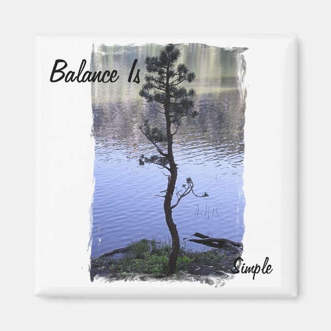 Íman Equilíbrio é simples (Frente)