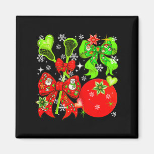 Íman Equipamento de Lacrosse Natal Jogador Equipe Color