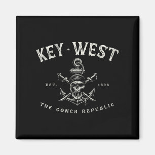 Íman Equipamento de Rebelião Pirata de Key West Fl Barc
