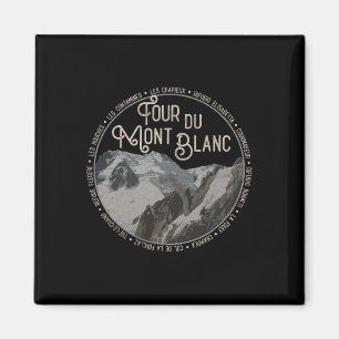 Íman Equipamento Tour Du Mont Blanc Trilha Europeia de