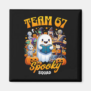 Íman Equipe 67 Esquadrão Assustador Meme Divertido Seis