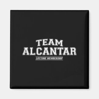 Íman Equipe Alcantar _ Apelido da Família Orgulhosa Sob