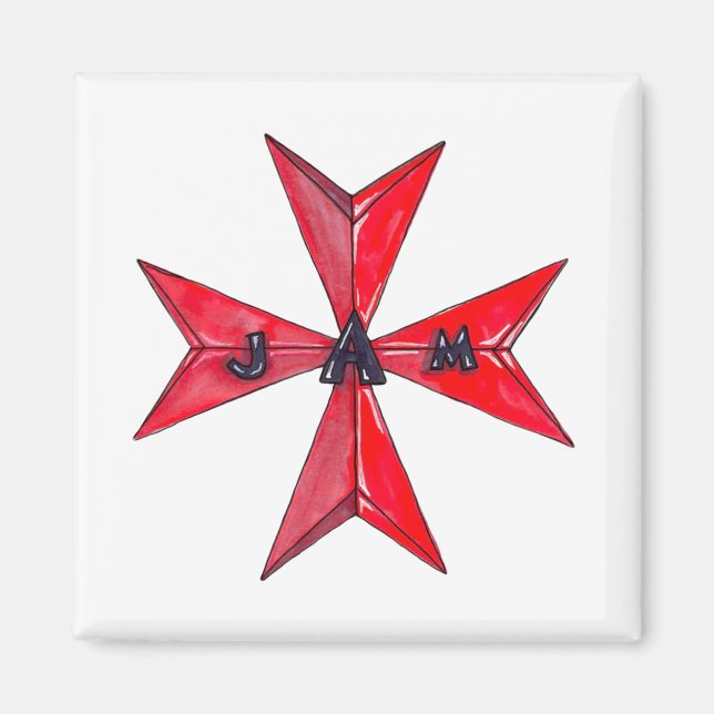 Íman Equipe Aversa 2021 - 2" x 2" (Frente)