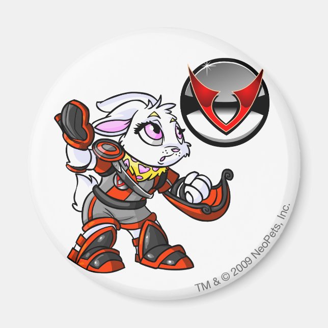 Íman Equipe da Estação Espacial Virtupete Capitão 1 (Frente)