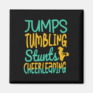Íman Equipe de acrobacias Jumbs Cheerleading Cheer Chee
