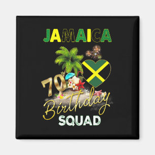 Íman Equipe de aniversário de 70 anos da Jamaica Viagem
