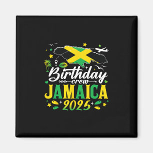 Íman Equipe de Aniversário Jamaica 2025 Cruzeiro de Fér
