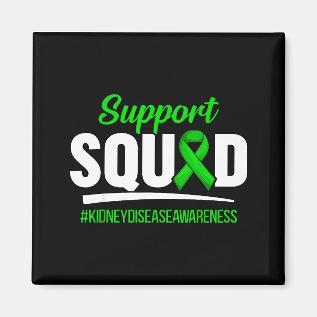 Íman Equipe de apoio conscientização doença renal  (Frente)