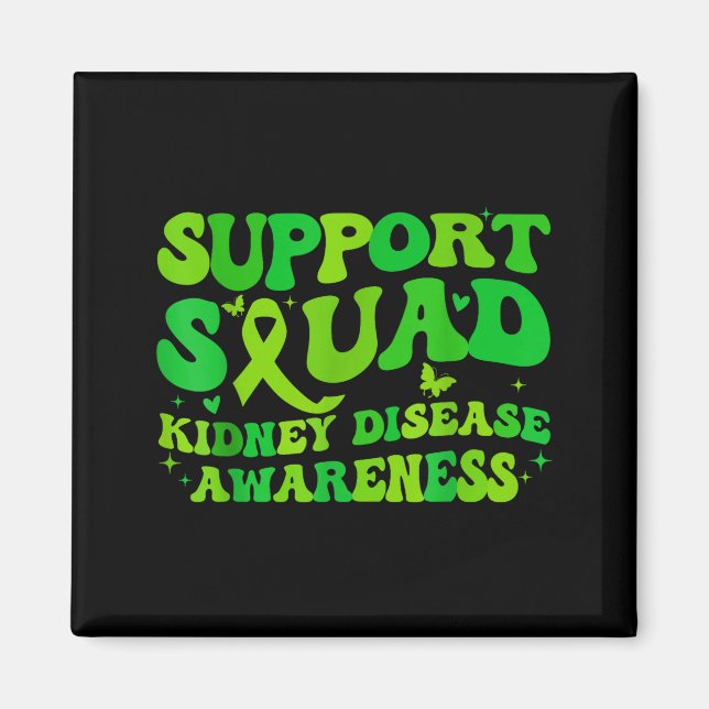 Íman Equipe de apoio conscientização doença renal drc v (Frente)