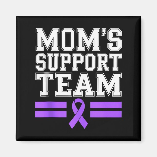 Íman equipe de apoio da mamãe família lupus conscientiz (Frente)