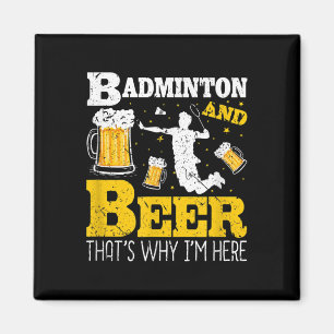 Íman Equipe de Badminton de Bebida de Cerveja