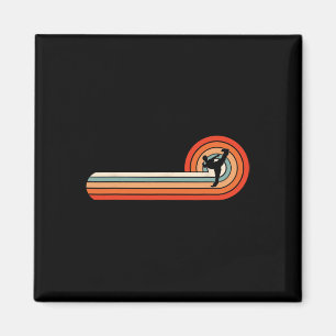Íman Equipe de Cinto Preto Vintage de Artes Marciais do