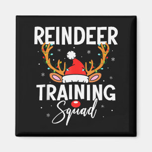 Íman Equipe de corrida de Natal Esquilo de treinamento 
