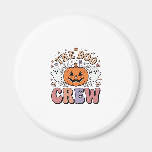 Íman Equipe de Fantasmas de Halloween Fofo Assustador V (Frente)
