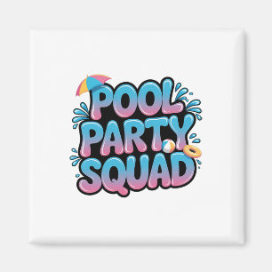 Íman Equipe de Festa na Piscina Cruzeiros de Aniversári