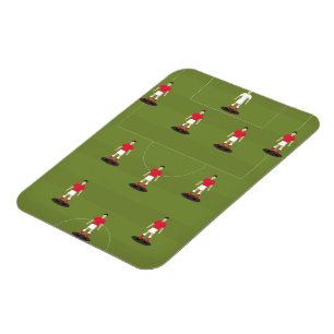 Íman Equipe de Futebol de Brinquedo