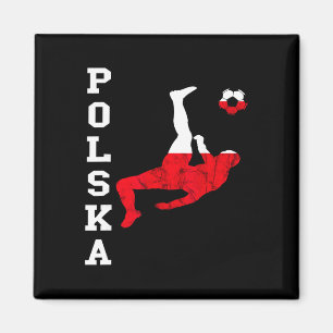 Íman Equipe de Futebol Polska Orgulho Polonês Raízes Po