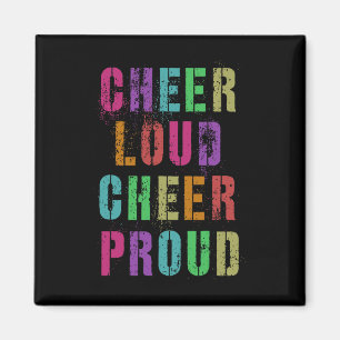 Íman Equipe de Liderança de Torcida Cheer Loud Cheer Pr