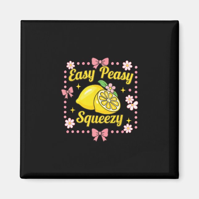 Íman Equipe de Limonada Fácil Peasy Lemon Squeezy Diver (Frente)