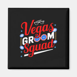 Íman Equipe de Noivo de Vegas Despedida de Solteiro Cas