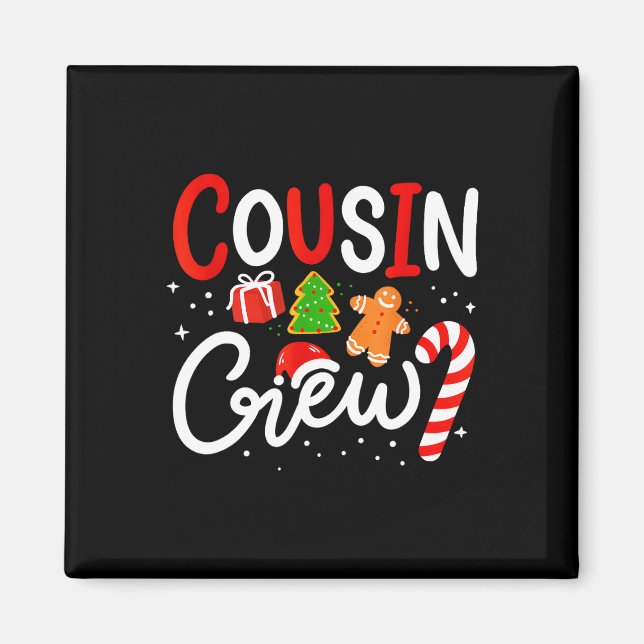 Íman Equipe de Primo de Natal Chapéu de Papai Noel Engr (Frente)