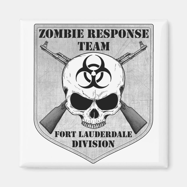 Íman Equipe de Resposta Zombie: Divisão Fort Lauderdale (Frente)