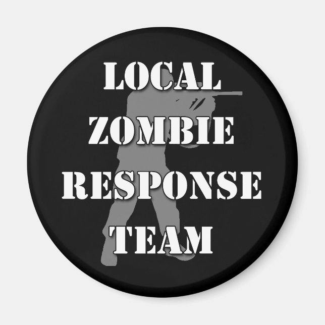 Íman Equipe de Resposta Zombie Local (Frente)