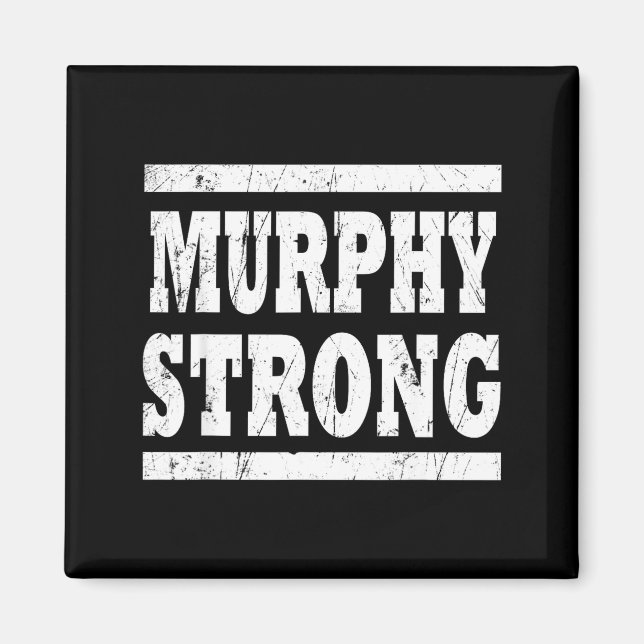 Íman Equipe de Reunião Familiar MURPHY Strong Squad Sob (Frente)