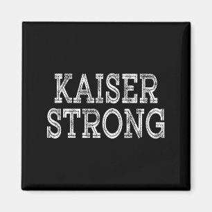 Íman Equipe de Sobrenome do KAISER Strong Squad Family