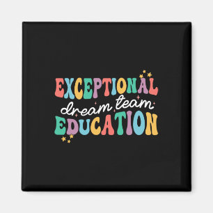 Íman Equipe de Sonho de Educação Excepcional Professor