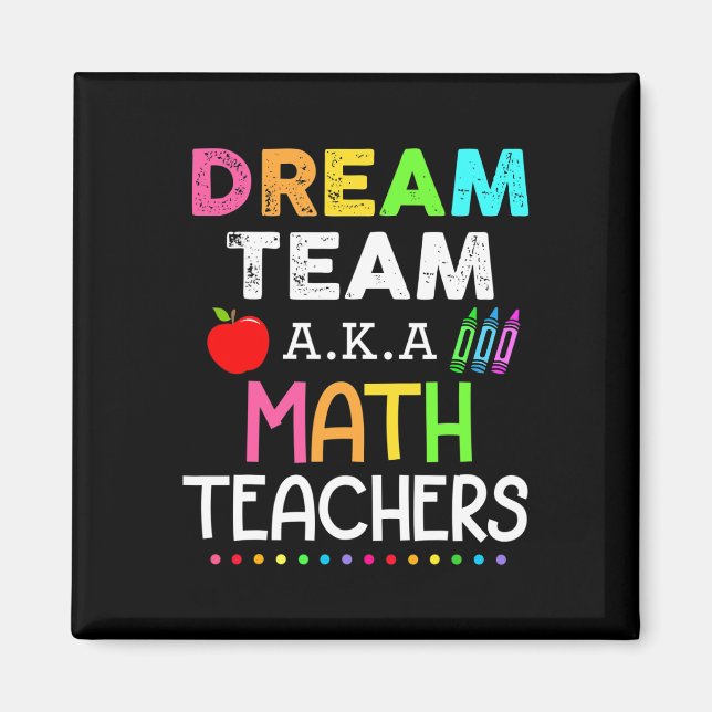 Íman Equipe De Sonhos De Professores De Matemática E Pr (Frente)
