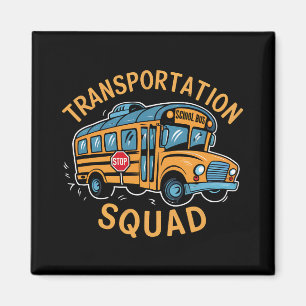 Íman Equipe de Transporte de Motorista de Ônibus Escola