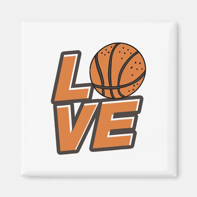 Íman Equipe De Treinador Do Sketll Player Ll Love Athle (Frente)