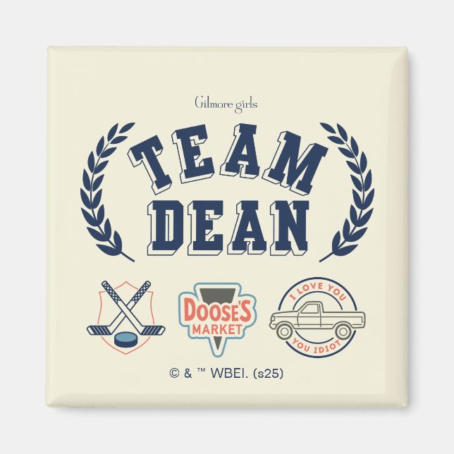 Íman Equipe Dean Gilmore Girls Design (Frente)