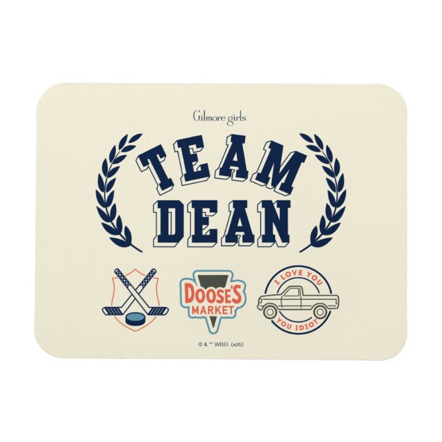 Íman Equipe Dean Gilmore Girls Design (Horizontal)