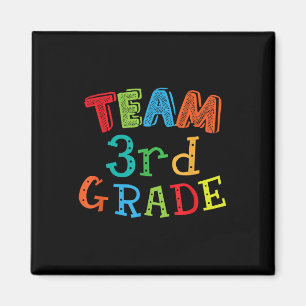 Íman Equipe do 3º grau - Crianças do 3º grau & Prof