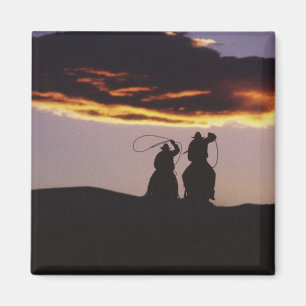 Íman Equipe do Cowboy com Lassoes